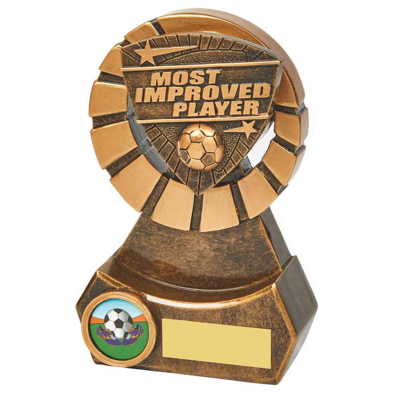 Most Improved Player Resin Award 140mm – Ant Gold