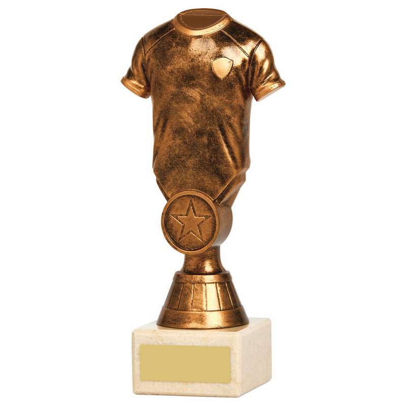 Antique Gold Football Shirt Award 230mm – Ant Gold