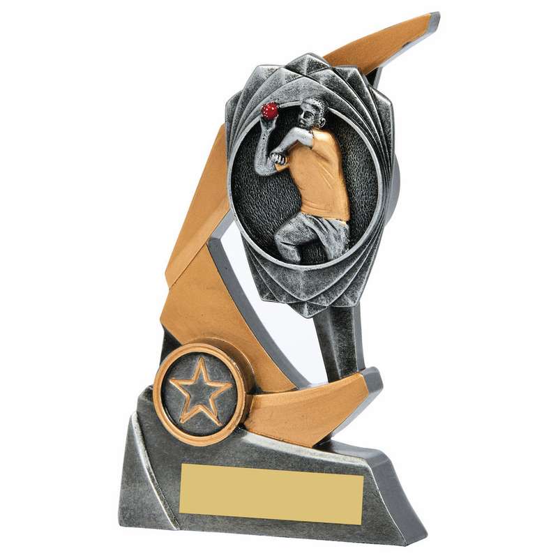 Resin Claw Award – Cricket Bowler 170mm – Ant Silver