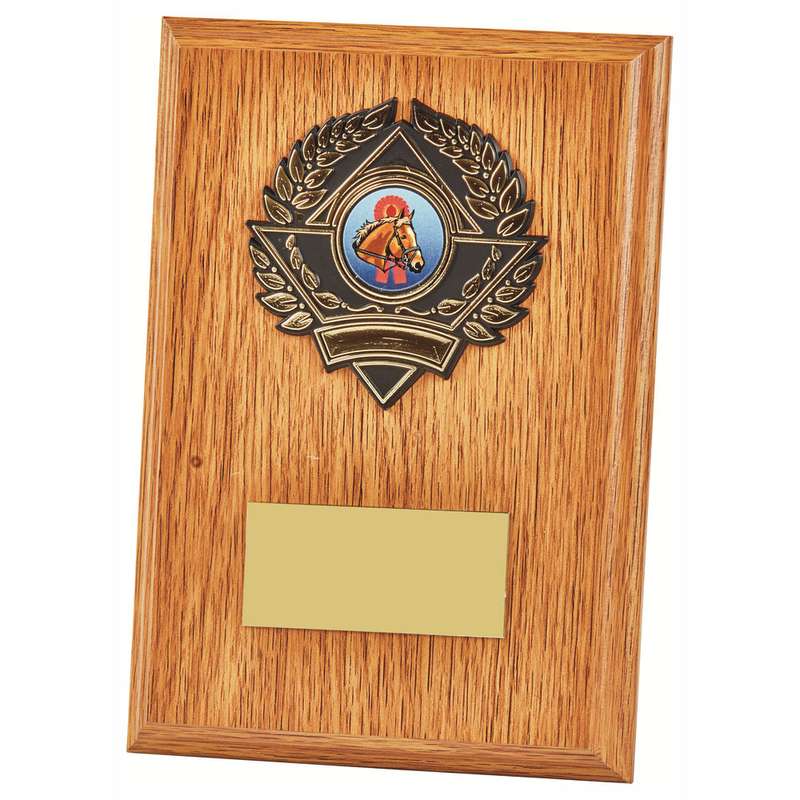 Light Oak Wood Plaque Award 180mm – Light Oak