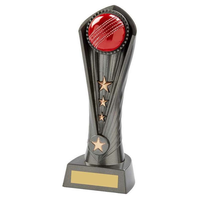 Gun Metal Silver “Cobra” Cricket Ball Award 230mm – Ant Silver