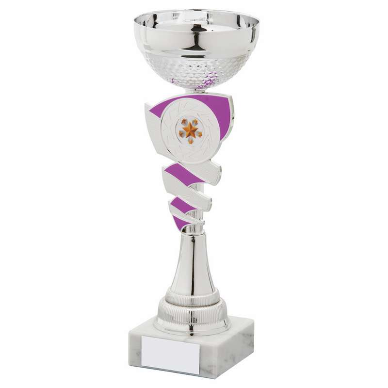 Silver and Purple Cup 280mm – Silver/Purple
