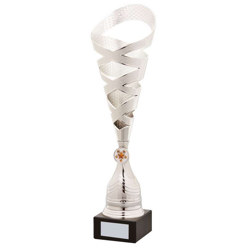 Silver Sculpture Trophy 400mm – Silver