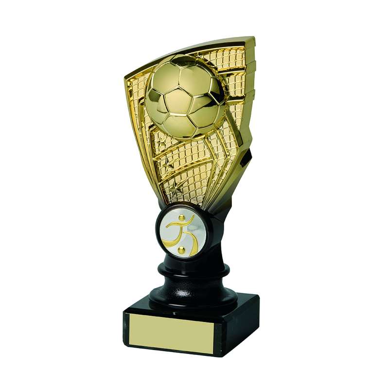 Gold/Black Shard on Marble Trophy 155mm – Gold/Black