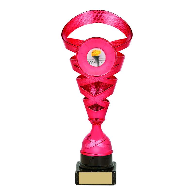 Red Ribbon Sculture Award 230mm – Pink
