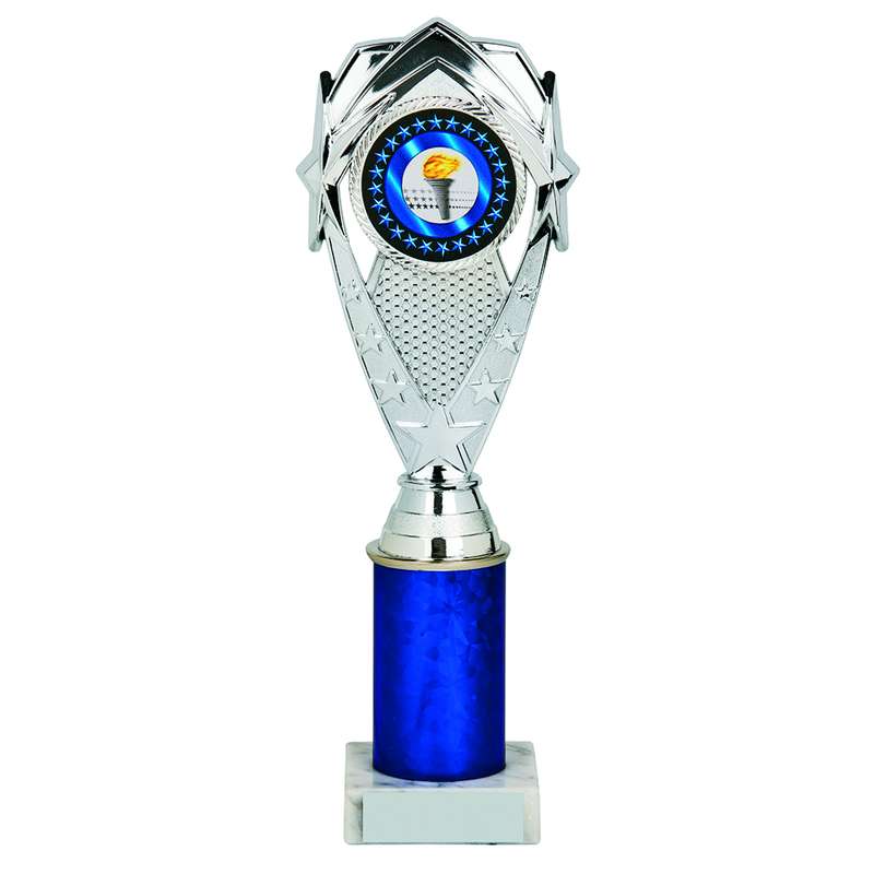 Silver/Blue Tube Award 265mm – Silver/Blue