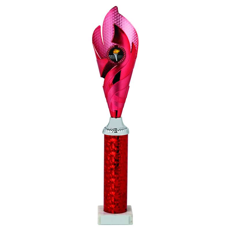 Red Sculpture Trophy 390mm – Red