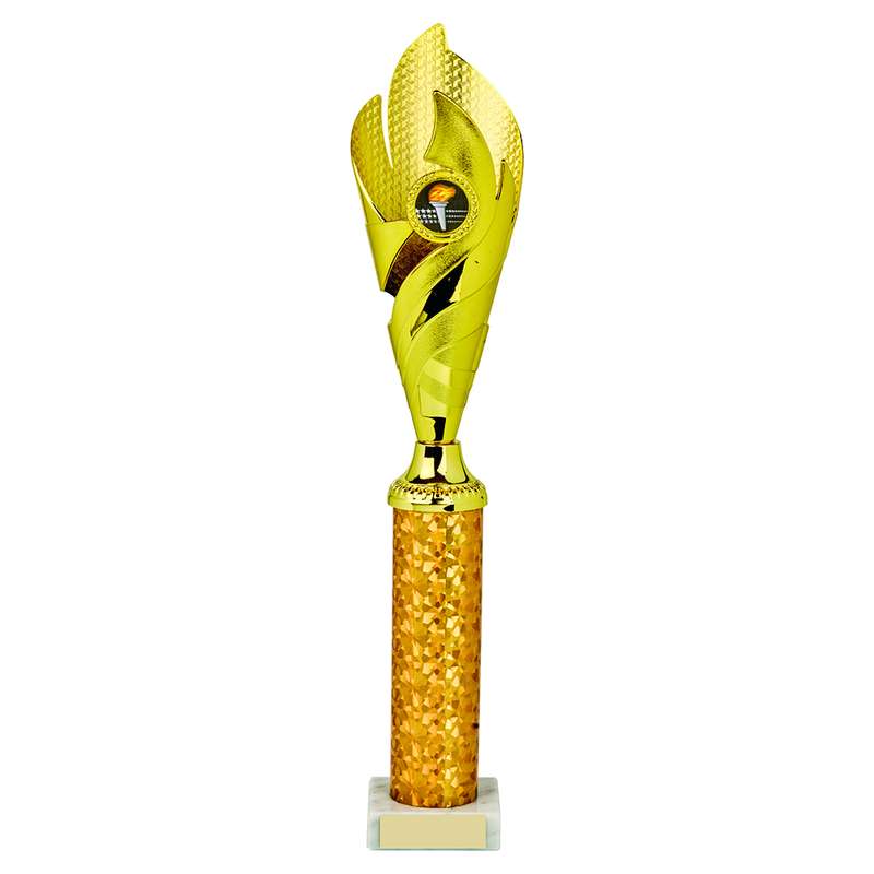 Gold Sculpture Trophy 390mm – Gold