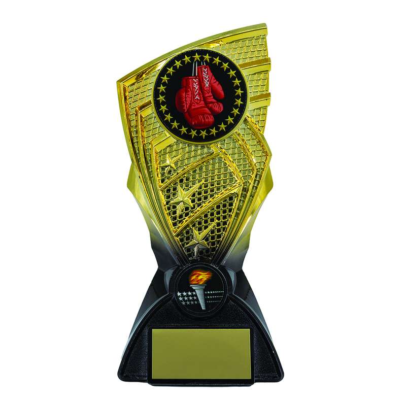 Gold/Black Shard Boxing Award 190mm – Gold/Black