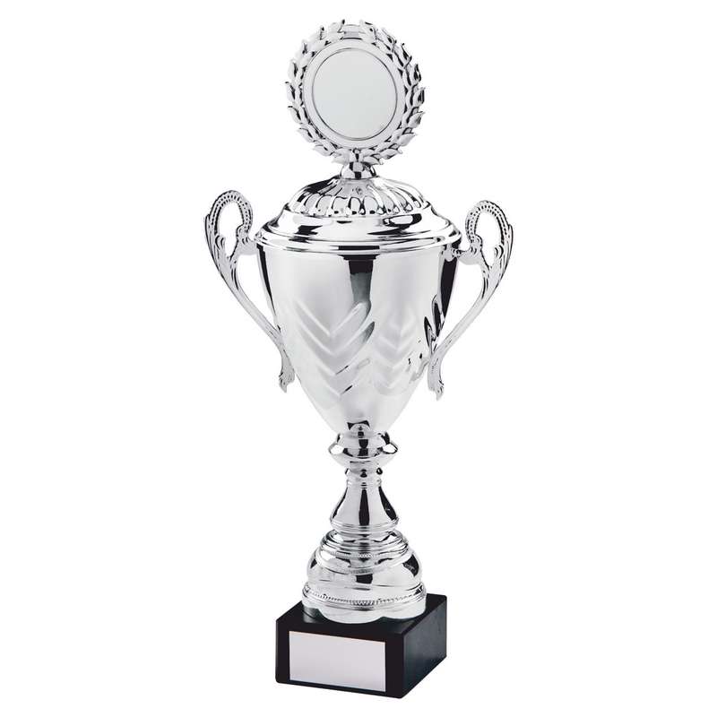 Silver Presentation Cup with Lid 530mm – Silver