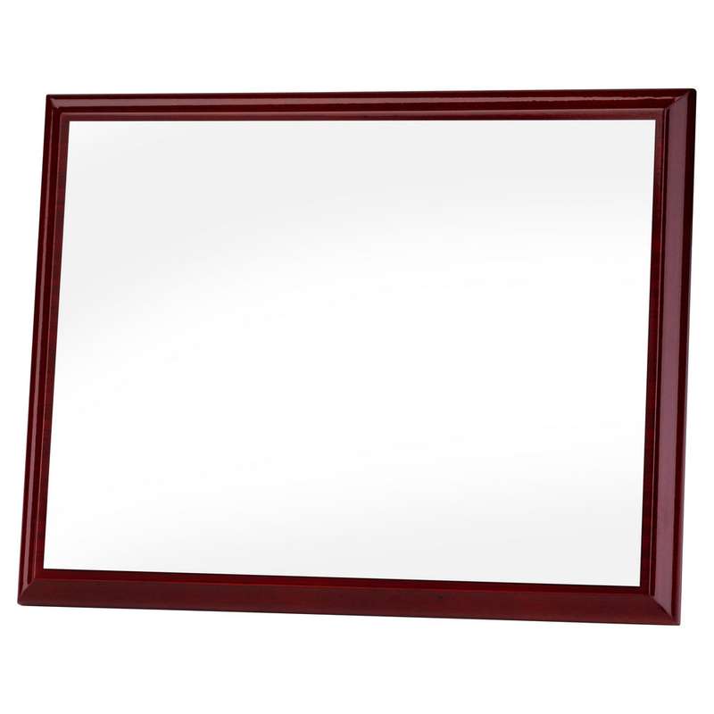 ROSEWOOD PLAQUE WITH WHITE SUBLIMATION FRONT (LANDSCAPE) – 5 x 7in