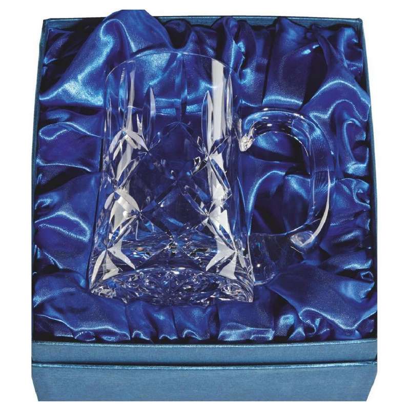 1pt Crystal Tankard (In Presentation Case) 140mm – Clear