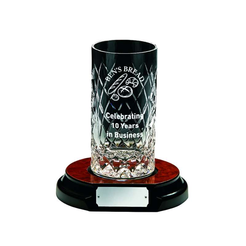 Highball Glass Award with Panel (GLASS ONLY) 125mm – Clear