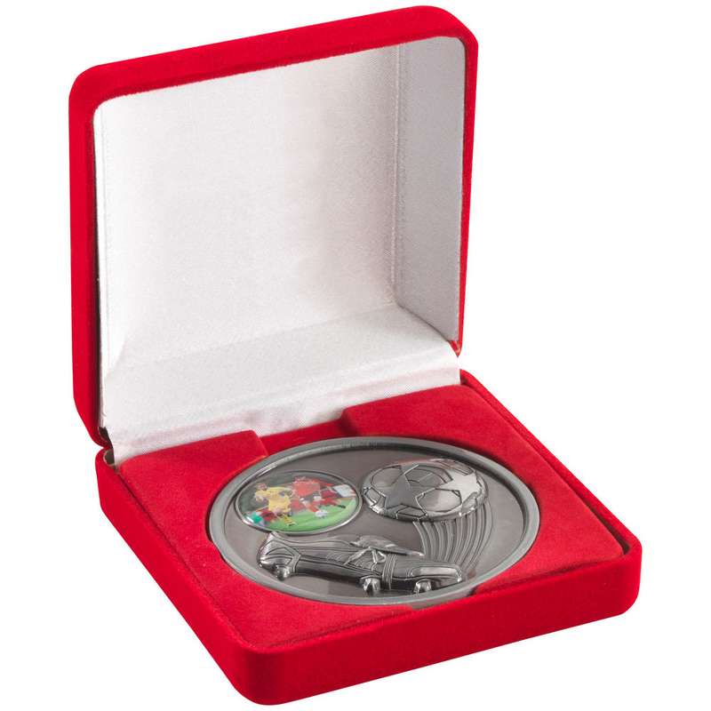 DELUXE RED MEDAL BOX (50/60/70mm RECESS) – 3.5in