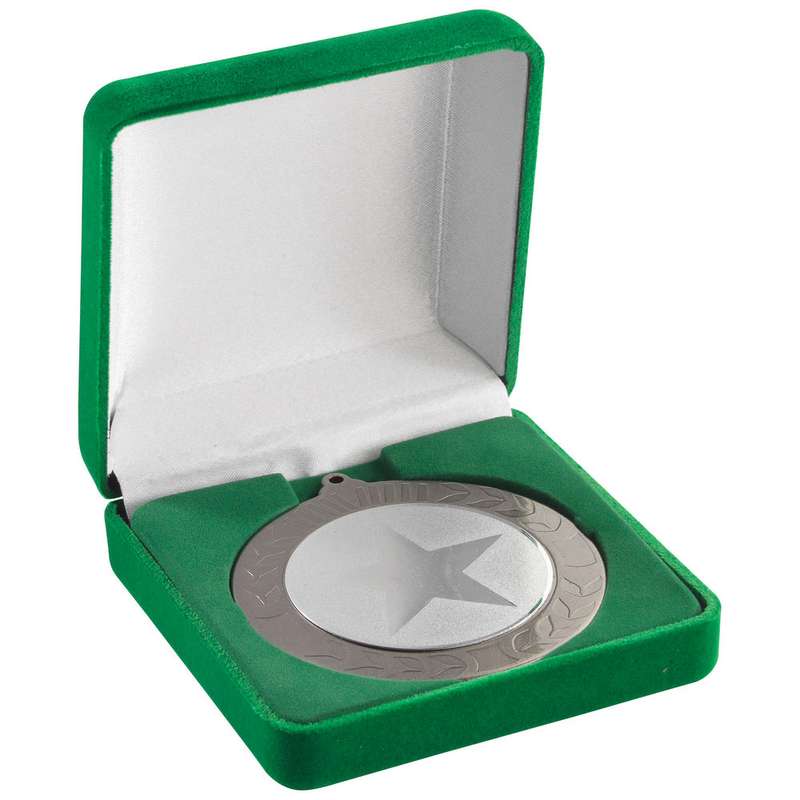 DELUXE GREEN MEDAL BOX (50/60/70mm RECESS) – 3.5in