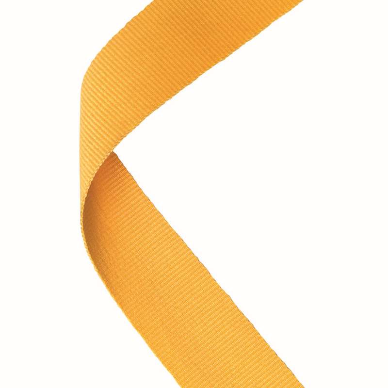 MEDAL RIBBON YELLOW – 30 X 0.875in