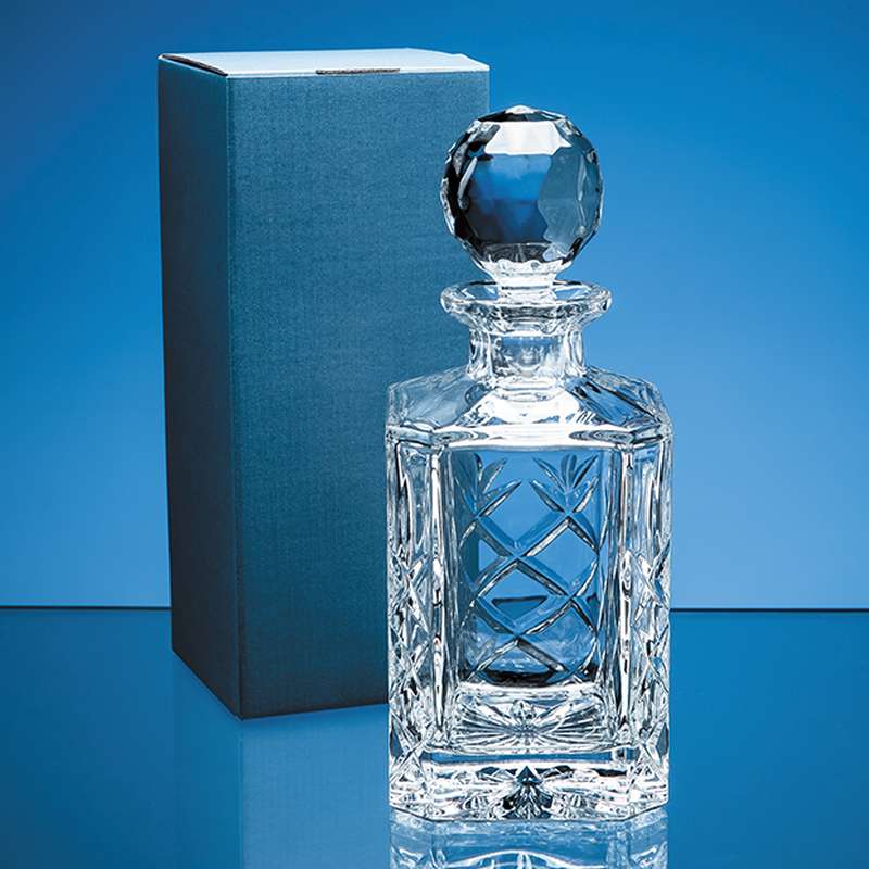 Blue Decanter Tuck Gift Box