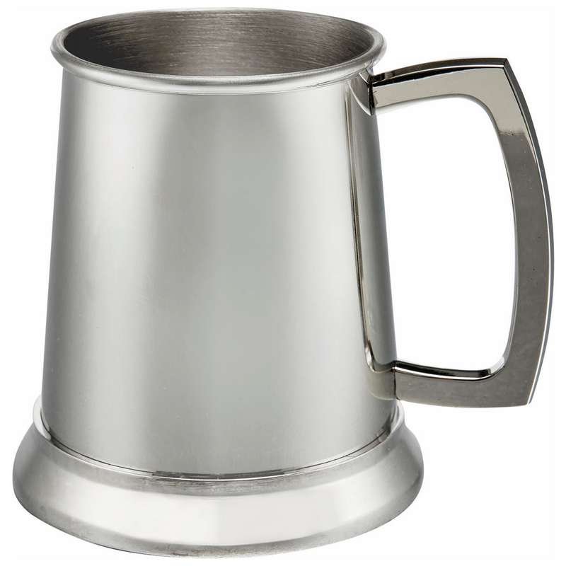 1 Pint Stainless Steel Tankard 110mm – Silver