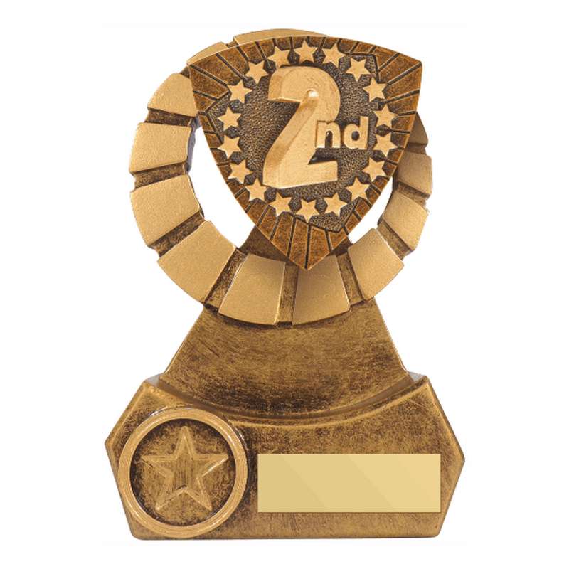 Antique Gold Resin 2nd Award 140mm – Ant Gold