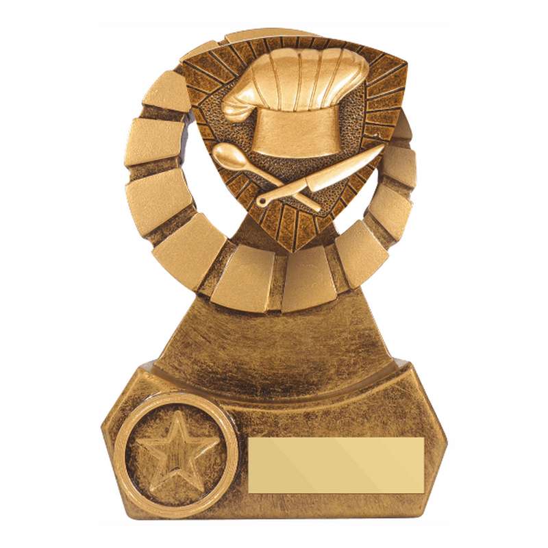 Antique Gold Resin Baking/Cooking Award 140mm – Ant Gold