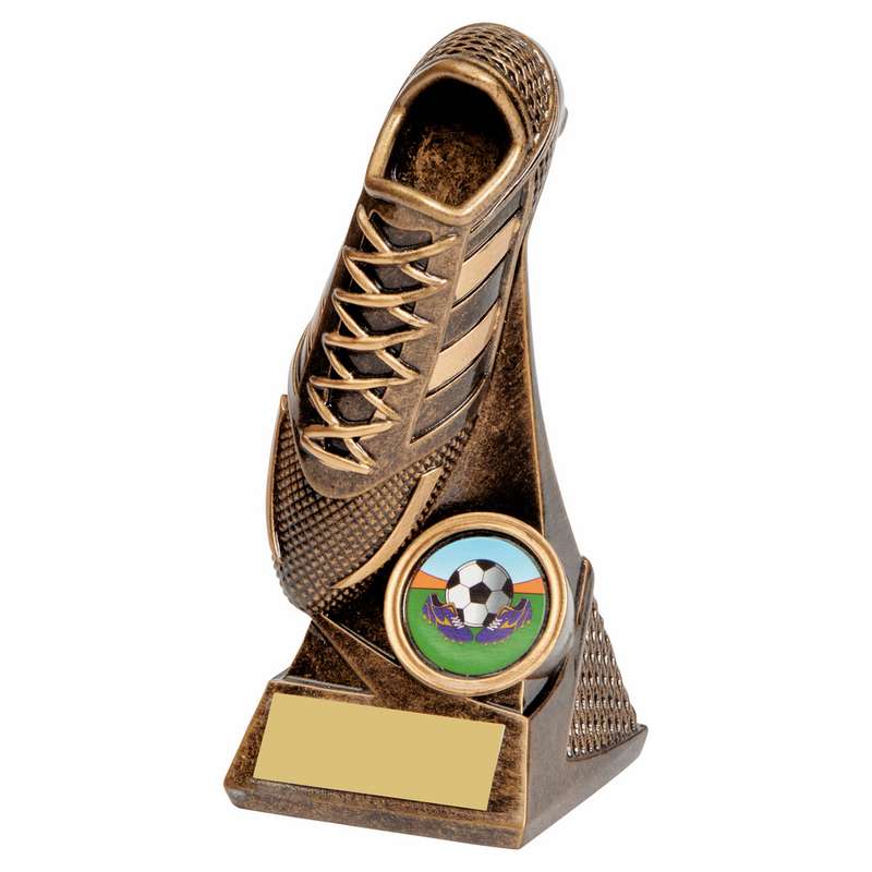 Antique Gold Football Boot Trophy 120mm – Ant Gold