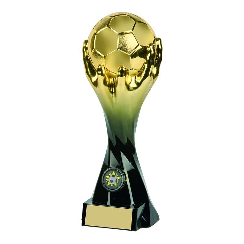Gold/Black Football MIDAS Trophy 190mm – Gold/Black