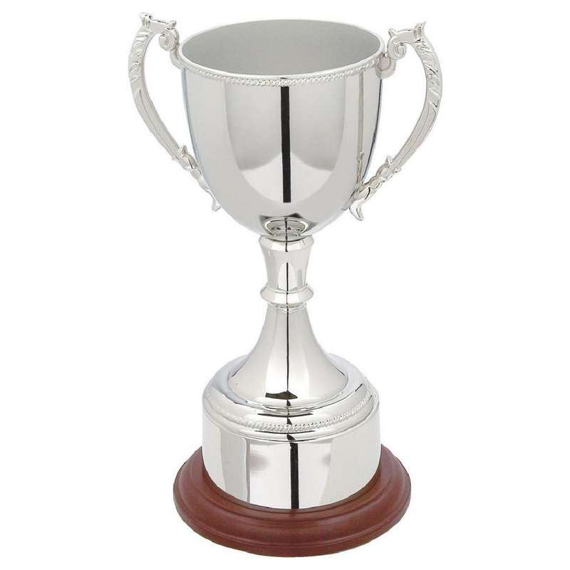 Traditional Nickel Plated Cup 240mm – Silver