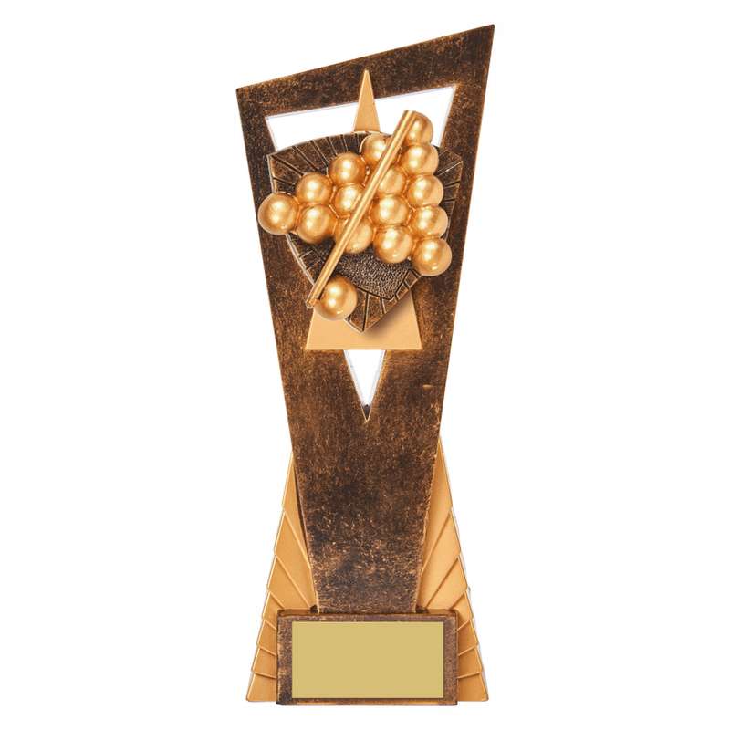 Antique Gold Edge Snooker/Pool Award 230mm – Ant Gold