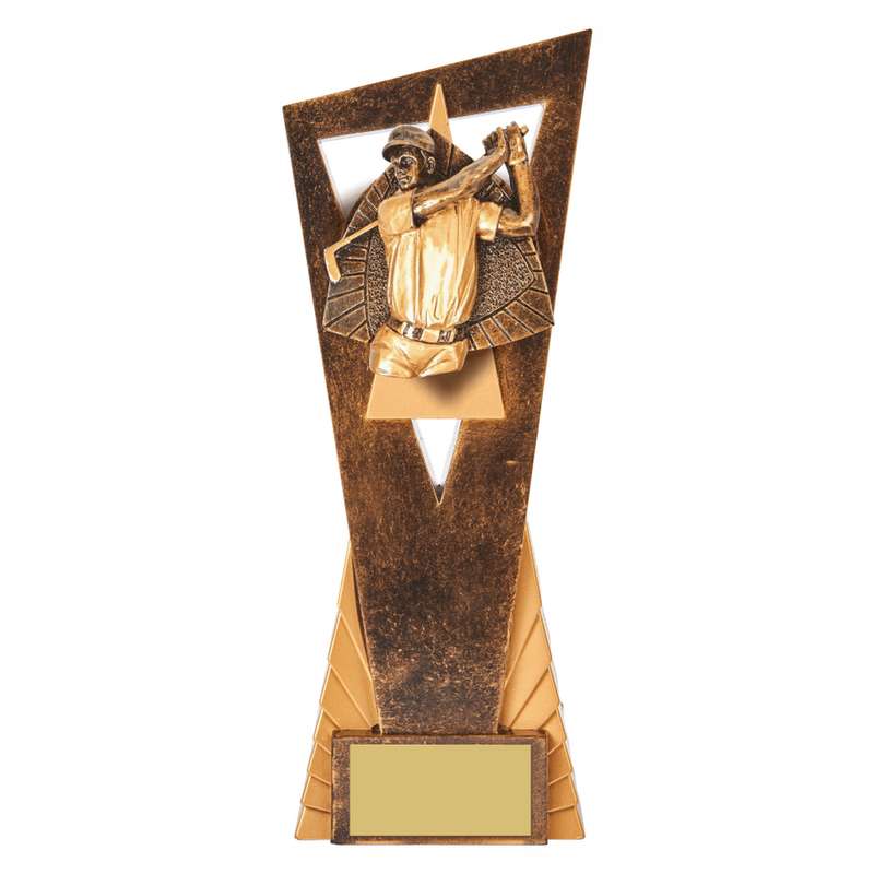 Antique Gold Edge Male Golf Award 230mm – Ant Gold