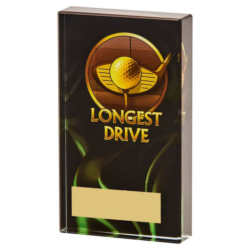 “Nearst the Pin” Golf Glass Award 120mm – Black