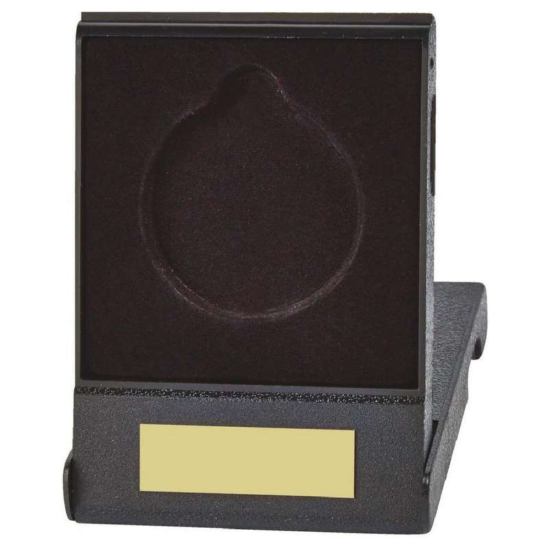 Economy Black Medal Box to fit 70mm Medal (plate not included) – Black