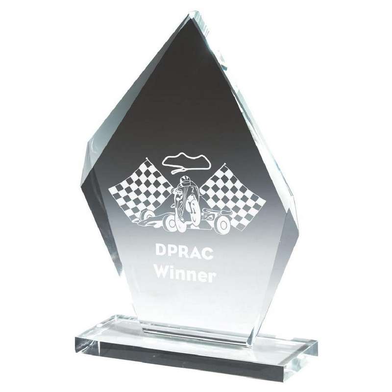 Crystal Iceberg Stand Award (In Presentation Case) 135mm – Clear